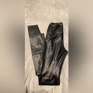 Wilfred Black Faux Leather Pants Daria